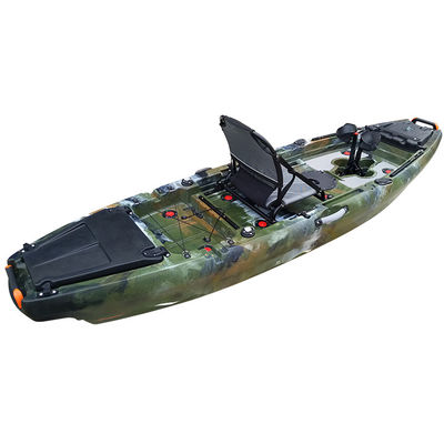 Huarui 9.8ft Sit On Top One Person Plastic Fishing Pedal Kayak