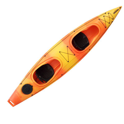 Sit In Angler Kayak LLDPE Rowing Boat 2 Person Plastic Canoe 617 Lbs