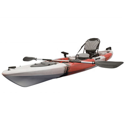 Big Fishing Pedal Kayak Single Person Sit On Top 8 Degree 180kgs LLDPE