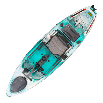 No Inflatable Ocean Fishing Pedal Kayak Customizable Color