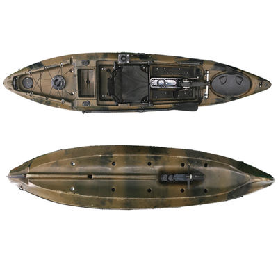 180kgs Capacity Fishing Pedal Kayak Single Seater Canoe Pedal Kayak