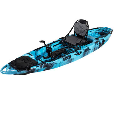 Plastic Pedal Sit On Top Fishing Kayak 140kg Capacity