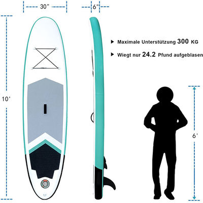 300LBS Capacity Inflatable Sup Water Board Stand Up Paddle Board