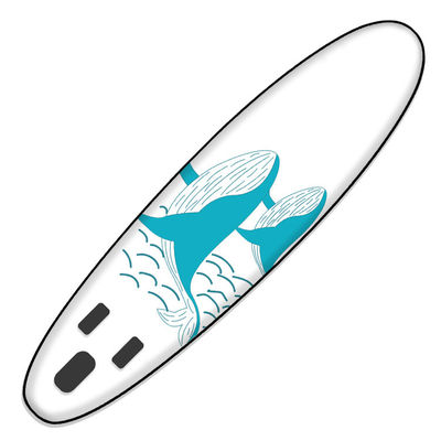 Double Wall Pvc Inflatable Fishing Paddle Board Wear Resistance