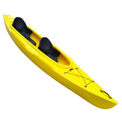 3 Person Small Boat Rigid Fishing Kayak 500 Lb Capacity Plastic Canoe 4.0m*0.82m