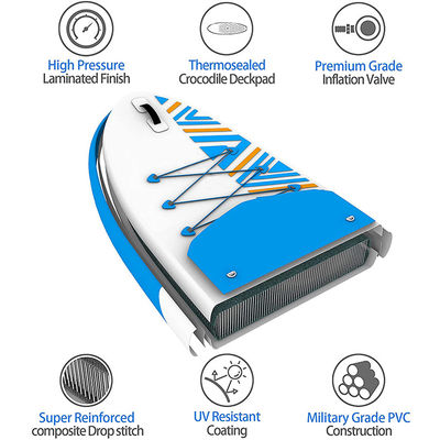 UV Resistant Soft Top Touring Sup Board 364LBS Capacity